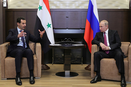 Песков ответил на вопрос о контактах Путина и Асада после крушения Ил-20